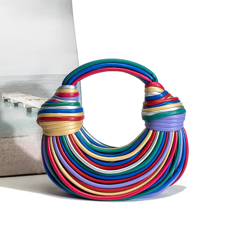 Gold Luxury Rope Clutch