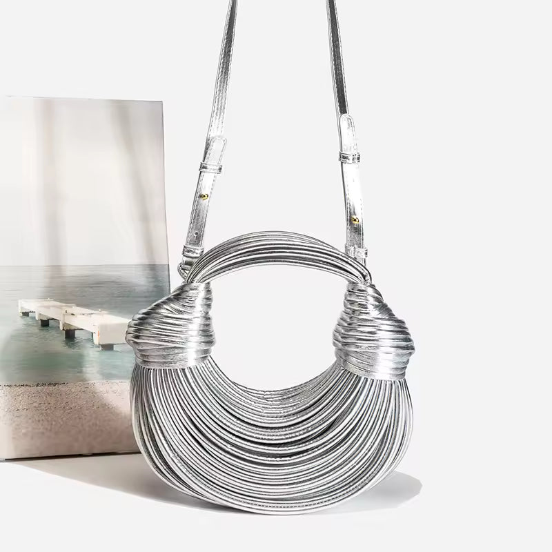 Gold Luxury Rope Clutch