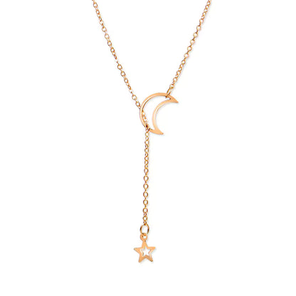Moon Star Choker Necklace